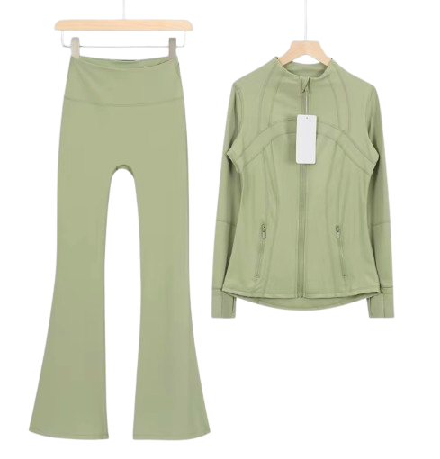 Leafy Green Studio Sculpt Zip Set