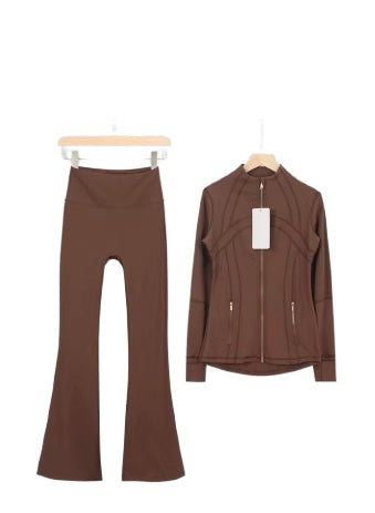 Brown Studio Sculpt Zip Set