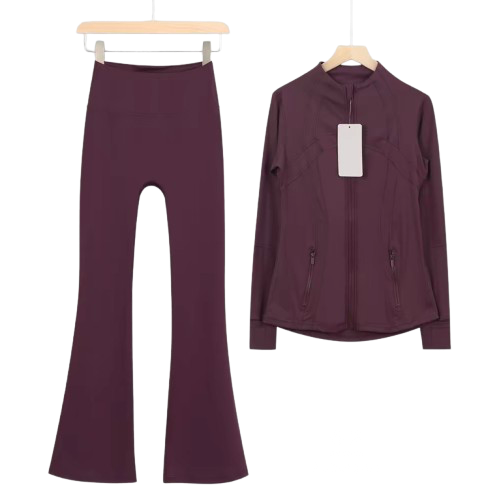 Aubergine Studio Sculpt Zip Set